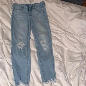 American Eagle Great condition light blue jeans